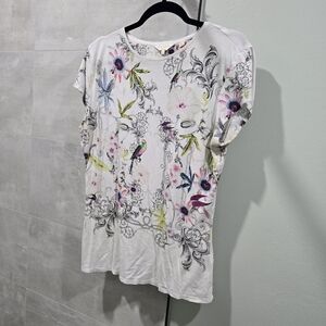 Ted Baker London Hazleto Tee - Size 4 (US 10)